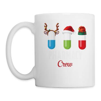 Pharmacy Crew Funny Christmas Gift for Pharmacist - Tasse - Weiß - Links