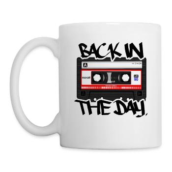 Hip Hop Mixtape - Mug - white - Left