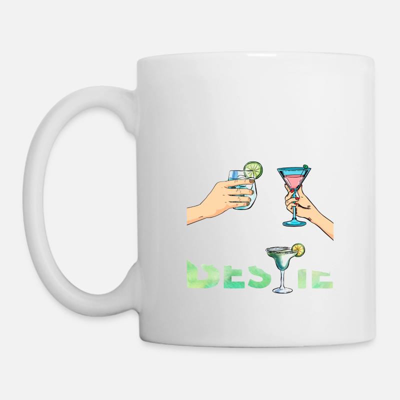 If Lost Or Drunk Please Return To Bestie Funny - Tasse - Weiß