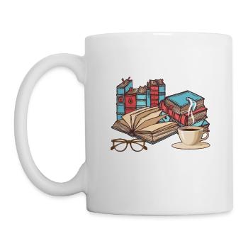 My Weekend Is All Booked Funny Book Lover - Mug - white - Left