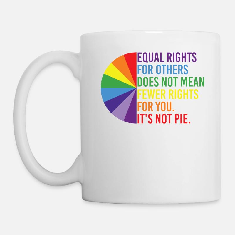 Equal Rights For Others Does Not Mean Fewer Rights - Tasse - Weiß