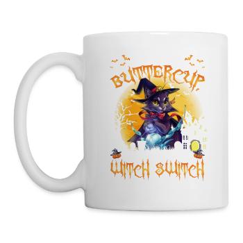 Buckle Up Buttercup You Just Flipped My Witch - Mug - white - Left