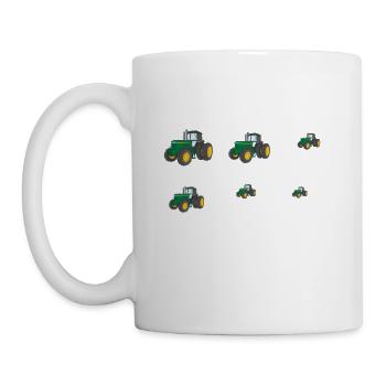Things I Do In My Spare Time Tractors T Shirt - Mug blanc - blanc - Gauche