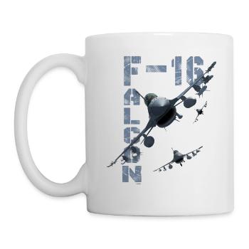 F16 FALCON - 2012 - Mug blanc - blanc - Gauche