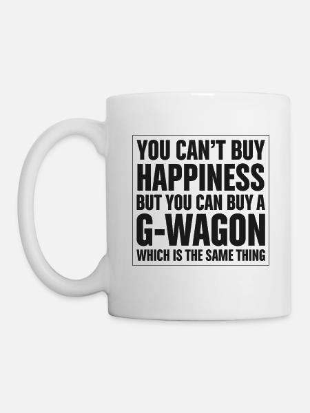 G-WAGON - Tasse - Weiß
