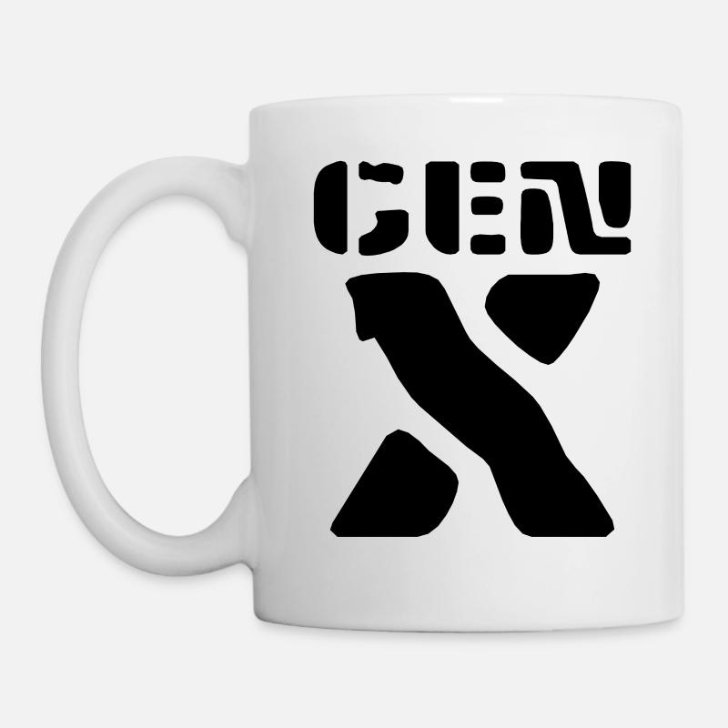Génération X - Mug blanc - blanc