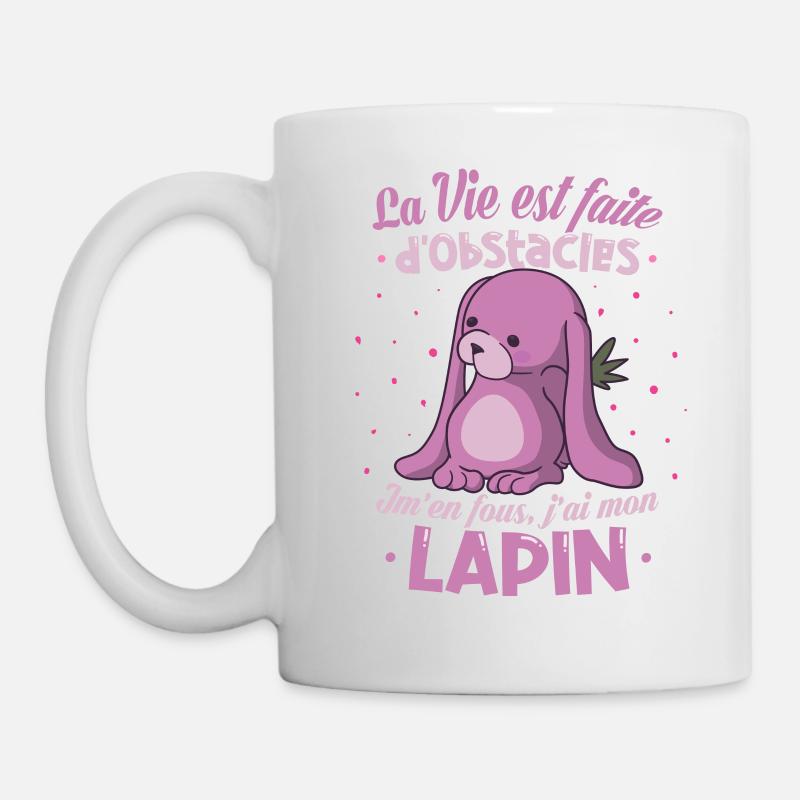 J'ai mon Lapin - Mug blanc - blanc