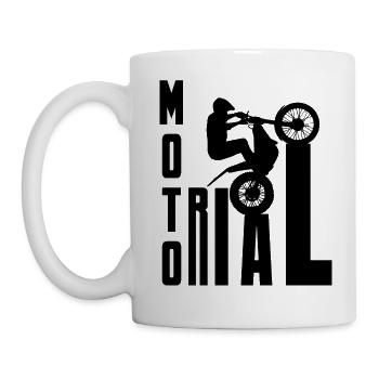 Moto Trial News - Trial Bike Rider - Mug - white - Left