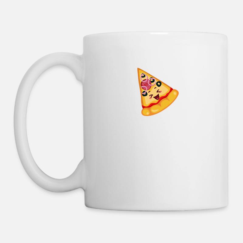Pizza Babby and Slice Dad and Son Matching - Mug blanc - blanc