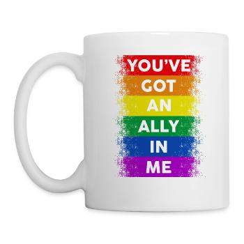 You've Got An Ally In Me LGBT Pride - Mug - white - Left