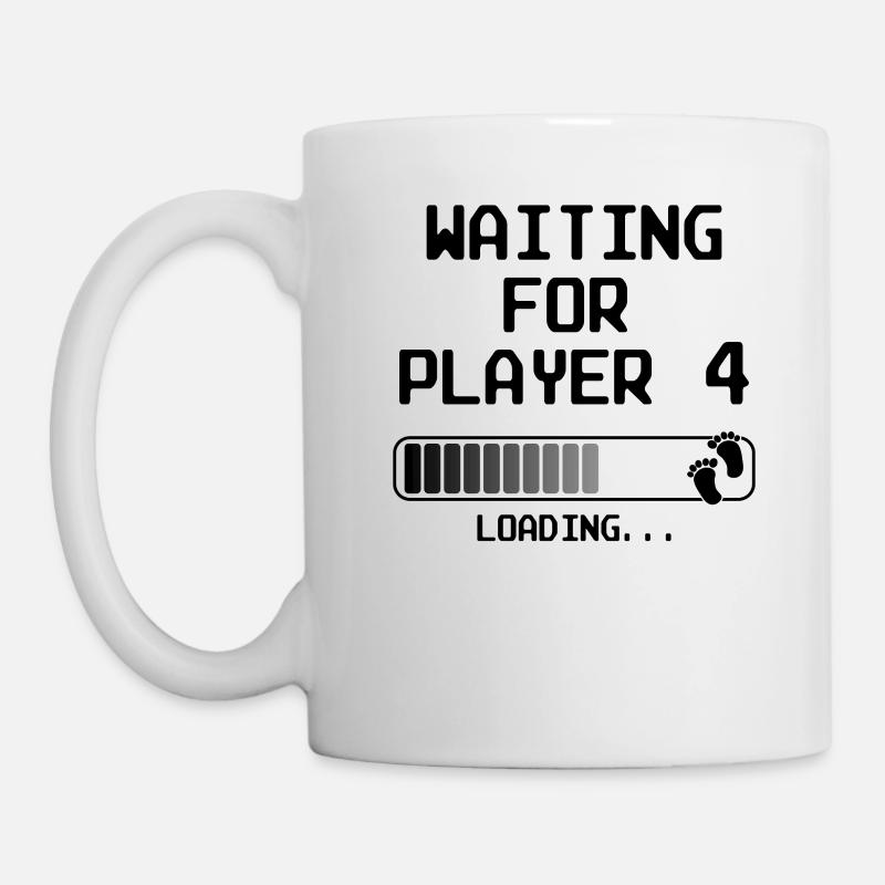 Zweites Mal Papa Mama Vater Mutter 2. Kind - Tasse - Weiß