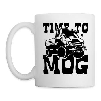 Time for MOG - Universal Vehicle Fan - Mug - white - Left
