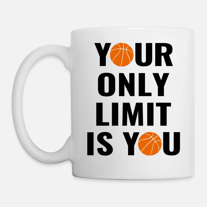 Basket basket basketteur Basketballmanschaft Proverbe - Mug blanc - blanc