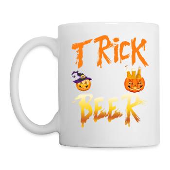 Halloween Trick Or Beer - Mug - white - Left