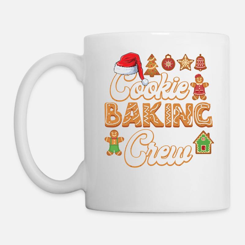 Cookie Baking Crew Christmas Baking - Tasse - Weiß