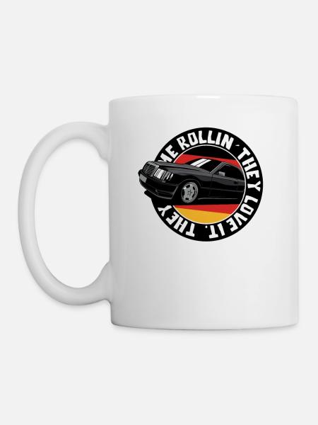 Vous me voyez conduire dans ma voiture - Mug blanc - blanc