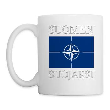 NATO to protect Finland - Mug - white - Left