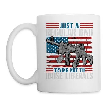 Trying Not To Raise Liberals - Mug - white - Left