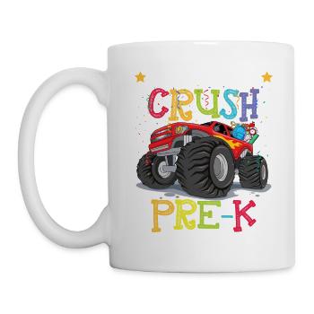 Ready To Crush Pre-K - Tasse - Weiß - Links