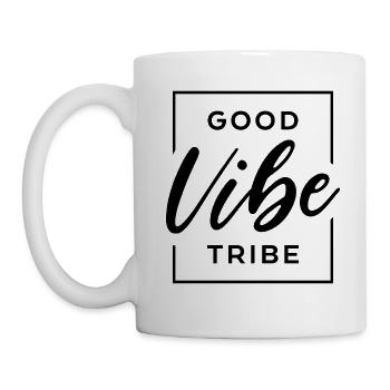 Gute Stimmung Stamm - Tasse - Weiß - Links