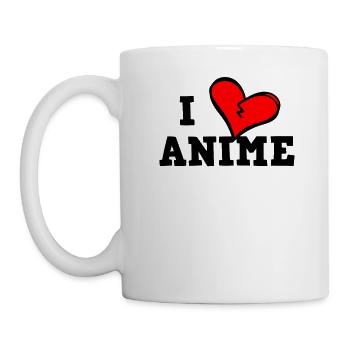 I love anime - Mug - white - Left