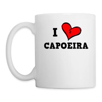 I love Capoeira - Mug - white - Left