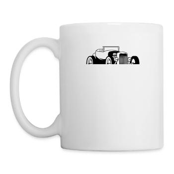 Hot Rod Bébé - Mug blanc - blanc - Gauche