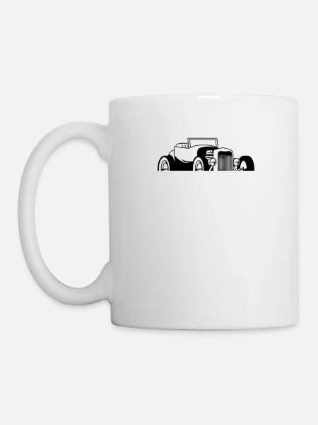 Hot Rod Baby - Tasse - Weiß