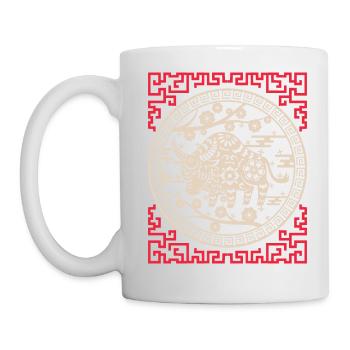 Chinese Horoscope China Year of the Ox - Mug - white - Left