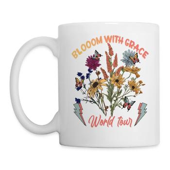 Bloom Where You Are Planted - Mug - white - Left