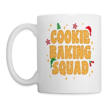 Cookie Baking Squad Christmas - Mug - white - Left