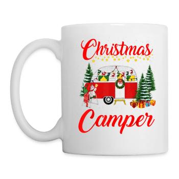 Christmas In The Camper - Mug - white - Left