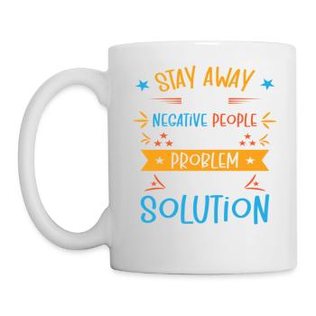 Solution Critical Thinkers Positive Motivation - Tasse - Weiß - Links