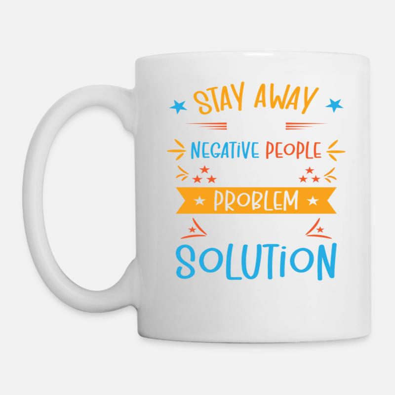 Solution Critical Thinkers Positive Motivation - Tasse - Weiß