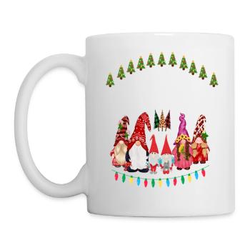 Ceci est ma famille de Noël - Mug blanc - blanc - Gauche