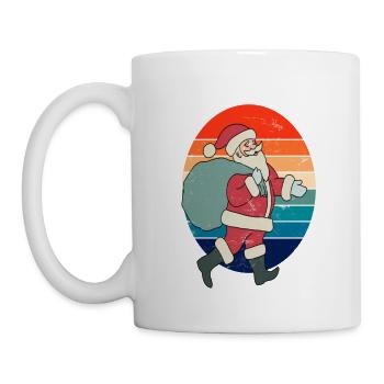 Santa Claus I Do it for the Hos - Mug - white - Left