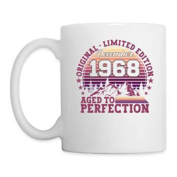 Original December 1968 54th Birthday Gift - Mug - white - Left