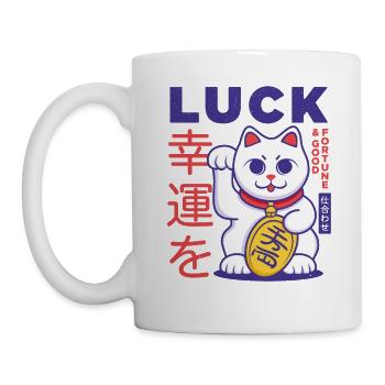 Lucky Japanese Cat - Mug - white - Left