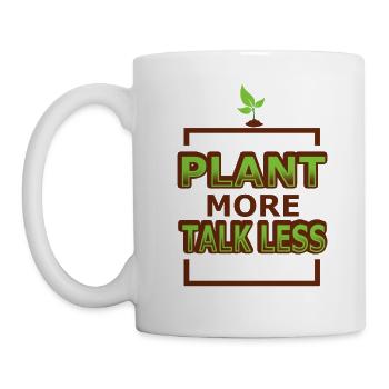 Funny Plants Garden Gardening Florist - Mug - white - Left