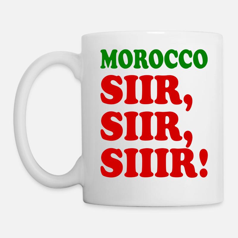 Marokko - Tasse - Weiß