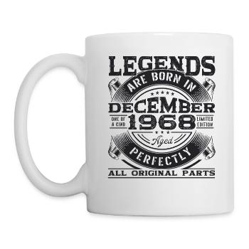 Original December 1968 54th Birthday Legend - Mug - white - Left