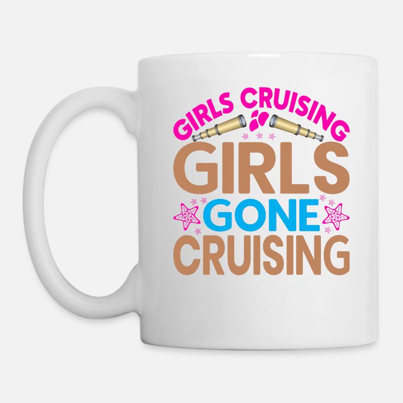 Frauen auf Kreuzfahrt - Tasse - Weiß