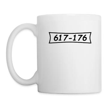 Panzerknacker numéro 617 176 - Mug blanc - blanc - Gauche