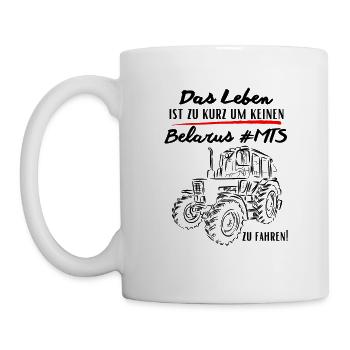 Belarus MTS-Life is too short for no ... - Mug - white - Left