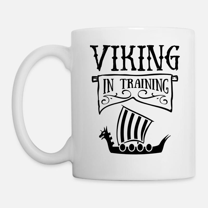 Viking en formation - Mug blanc - blanc
