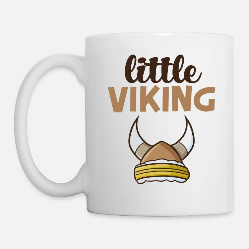 Kleiner Wikinger - Tasse - Weiß