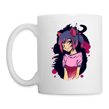 Cosplay - Tasse - Weiß - Links