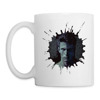 Digital tech revolution - artificial human beings - Mug - white - Left