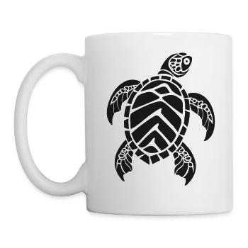 Sea turtle - Mug - white - Left