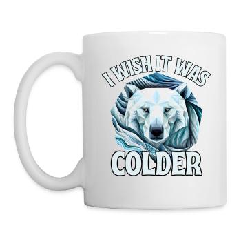 Should be colder - Mug - white - Left